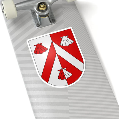 Trey-coat of arms (Switzerland) (Coat of Arms) STICKER Vinyl Kiss-Cut Decal - The Sticker Space