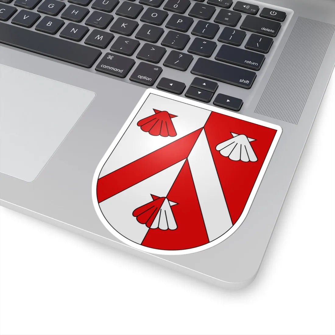 Trey-coat of arms (Switzerland) (Coat of Arms) STICKER Vinyl Kiss-Cut Decal - The Sticker Space