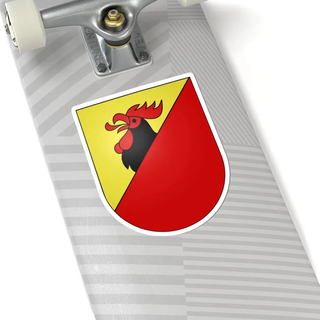 Treyvaux-coat of arms (Switzerland) (Coat of Arms) STICKER Vinyl Kiss-Cut Decal - The Sticker Space