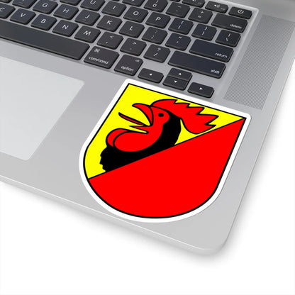Treyvaux Coat of arms (Switzerland) (Coat of Arms) STICKER Vinyl Kiss-Cut Decal - The Sticker Space
