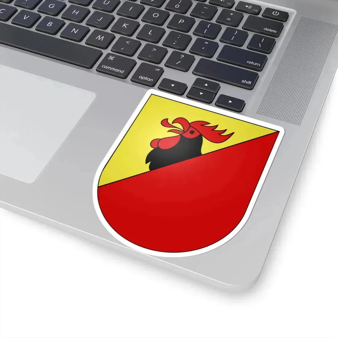 Treyvaux-coat of arms (Switzerland) (Coat of Arms) STICKER Vinyl Kiss-Cut Decal - The Sticker Space