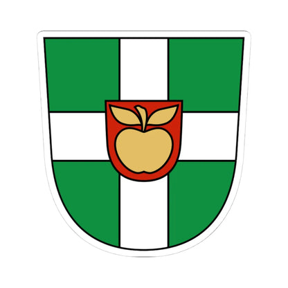 Türi valla vapp (Estonia) (Coat of Arms) STICKER Vinyl Kiss-Cut Decal 4 Inch White - The Sticker Space