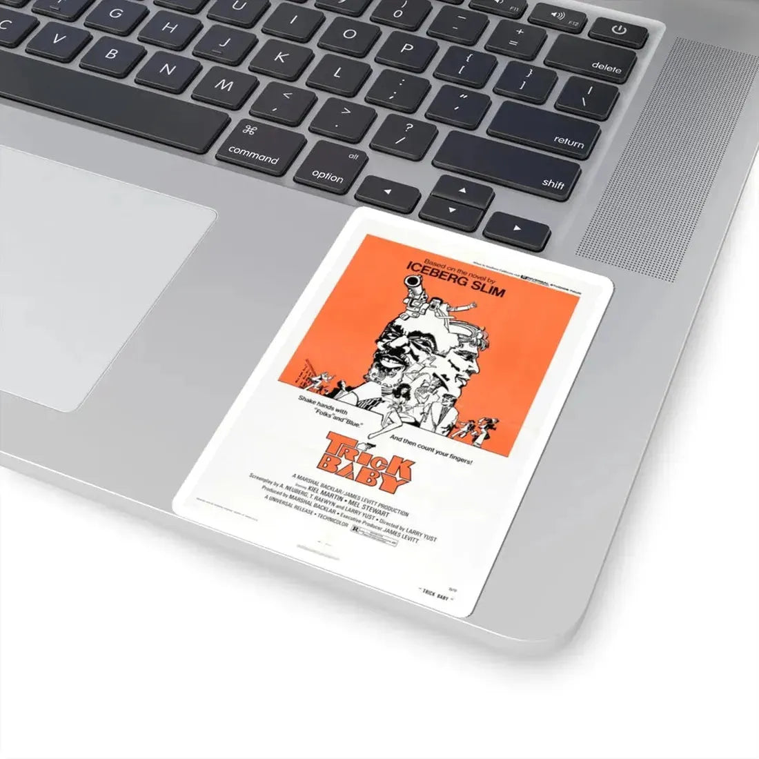 Trick Baby 1973 Movie Poster - STICKER Vinyl Kiss-Cut Decal - The Sticker Space