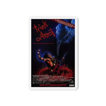 TRICK OR TREAT (2) 1986 Movie Poster - Refrigerator Magnet 6 Inch Die-Cut - The Sticker Space