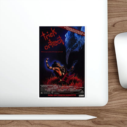 TRICK OR TREAT (2) 1986 Movie Poster STICKER Vinyl Die-Cut Decal-The Sticker Space