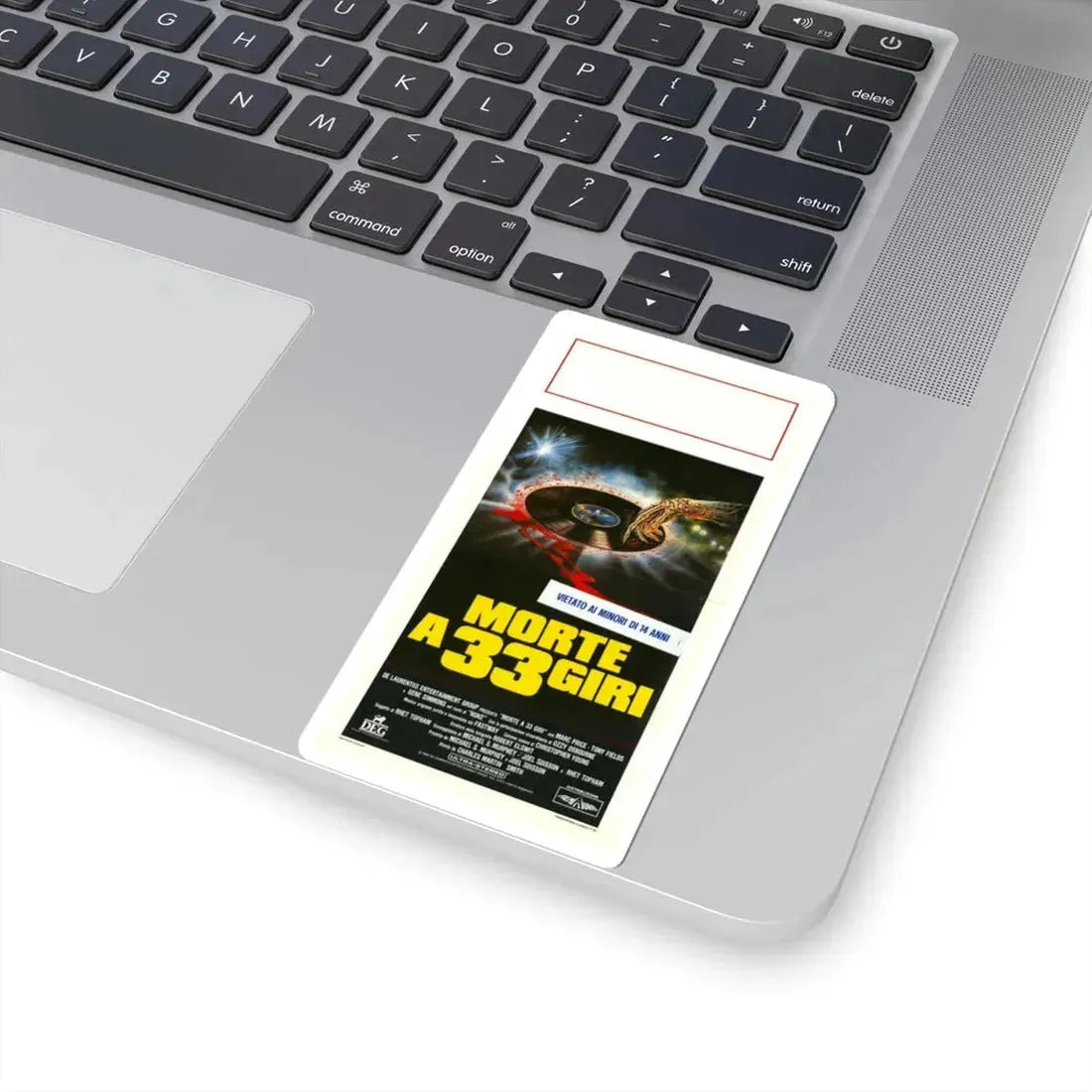 TRICK OR TREAT (ITALIAN) 1986 Movie Poster - STICKER Vinyl Kiss-Cut Decal - The Sticker Space