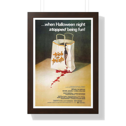 TRICK OR TREATS 1982 - Framed Movie Poster-16″ x 24″-The Sticker Space