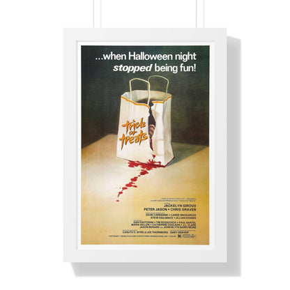 TRICK OR TREATS 1982 - Framed Movie Poster-16″ x 24″-The Sticker Space