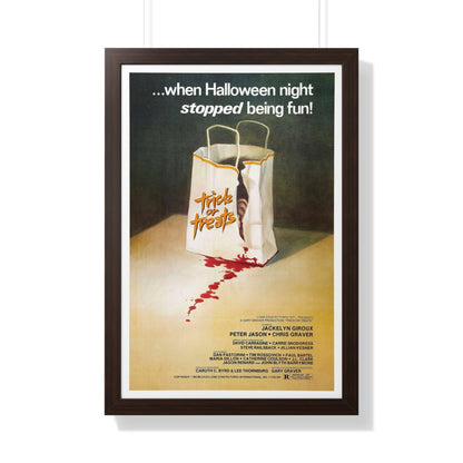 TRICK OR TREATS 1982 - Framed Movie Poster-20" x 30"-The Sticker Space