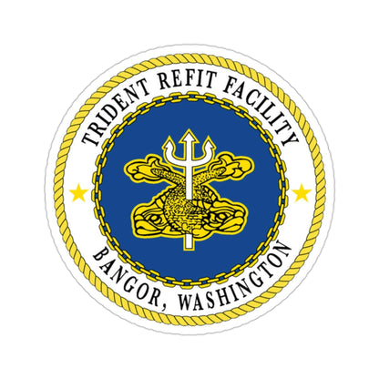 Trident Refit Facility Bangor WA (U.S. Navy) STICKER Vinyl Die-Cut Decal-2 Inch-The Sticker Space