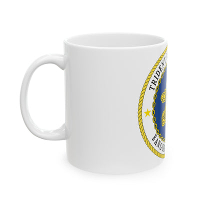 Trident Refit Facility BangorWA (U.S. Navy) White Coffee Mug-The Sticker Space