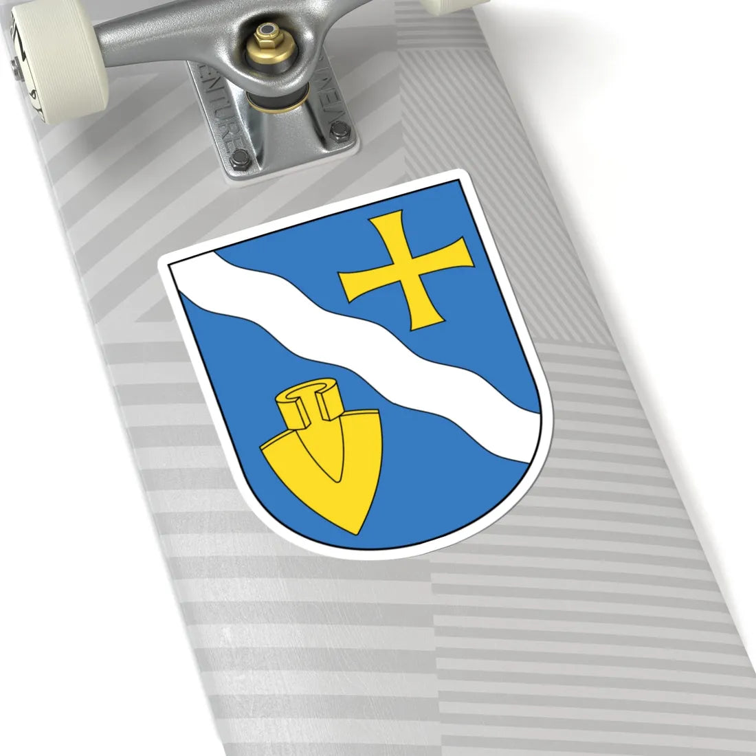 Triemli-blazon (Switzerland) (Coat of Arms) STICKER Vinyl Kiss-Cut Decal - The Sticker Space