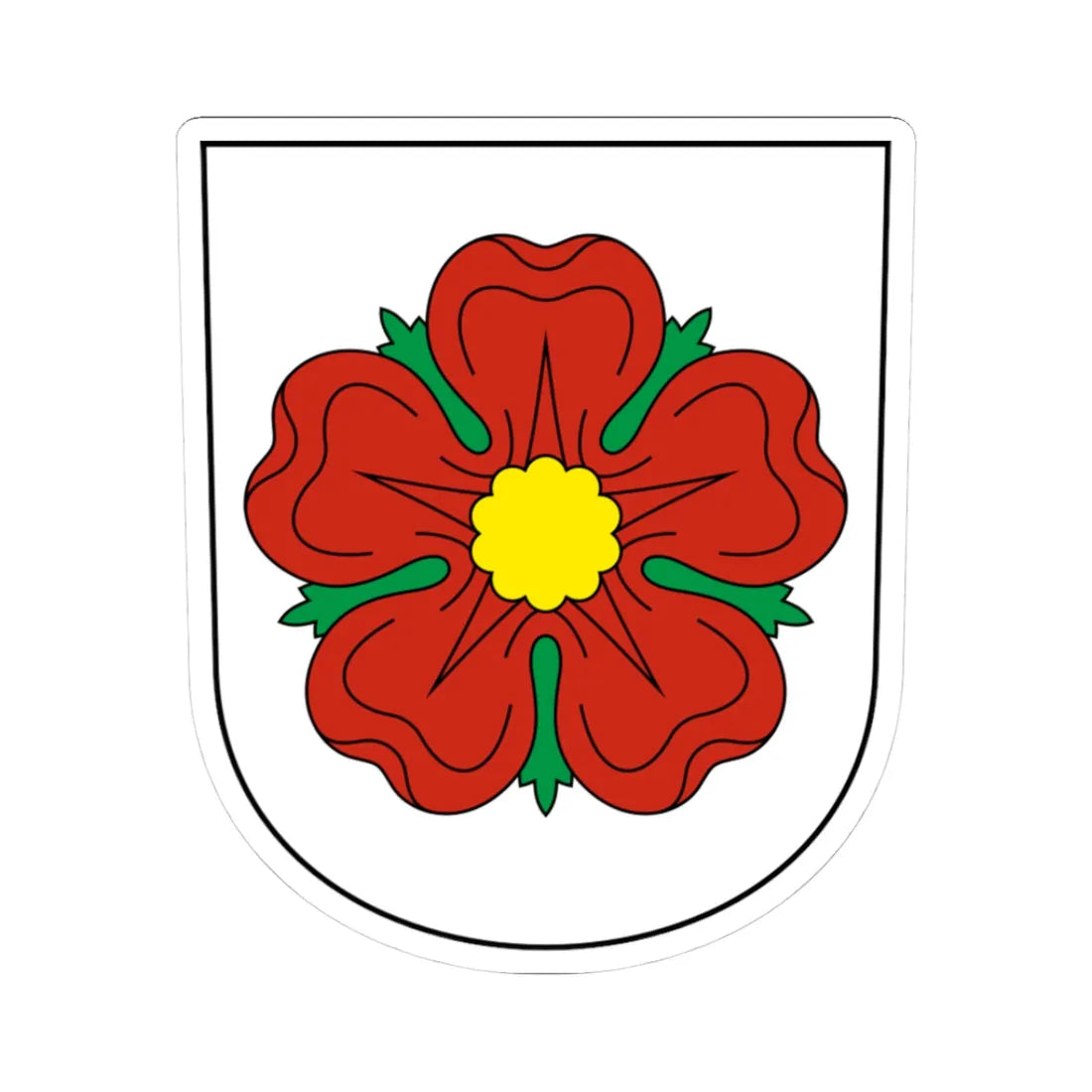 Trimbach-blazon (Switzerland) (Coat of Arms) STICKER Vinyl Kiss-Cut Decal 3 Inch White - The Sticker Space