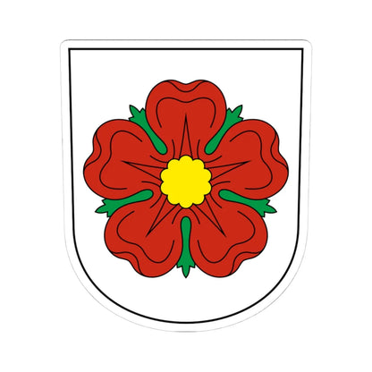 Trimbach-blazon (Switzerland) (Coat of Arms) STICKER Vinyl Kiss-Cut Decal 4 Inch White - The Sticker Space