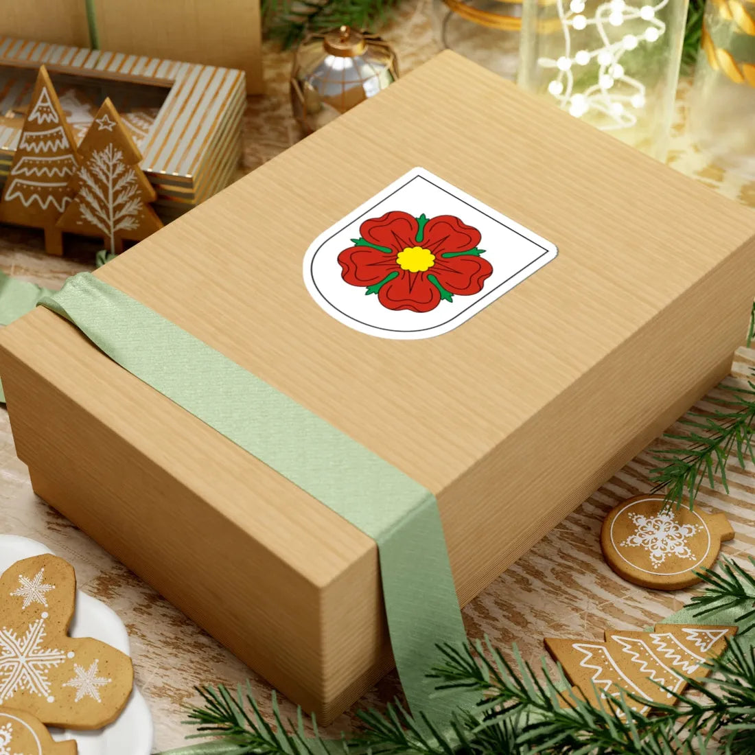 Trimbach-blazon (Switzerland) (Coat of Arms) STICKER Vinyl Kiss-Cut Decal - The Sticker Space