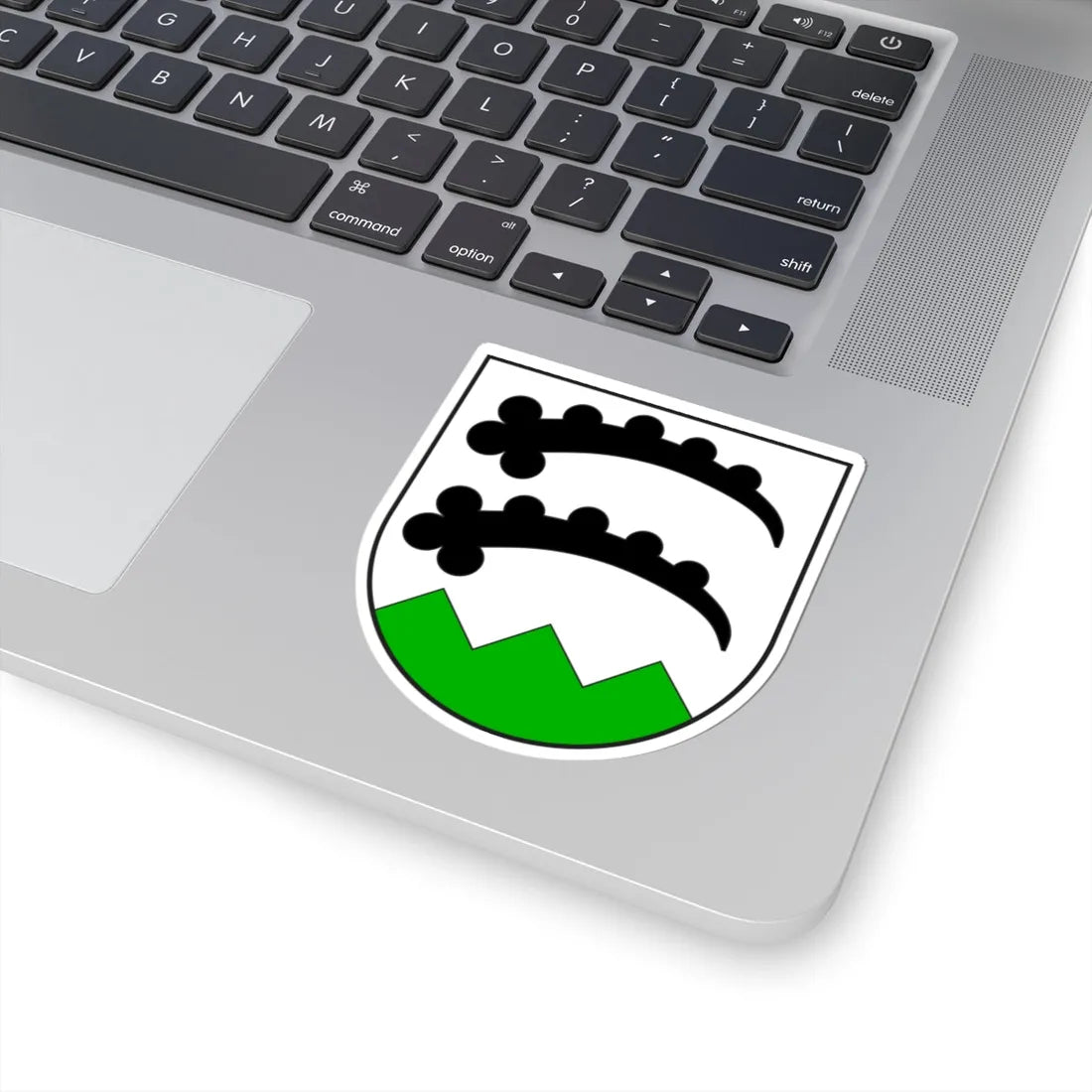 Trimmis wappen (Switzerland) (Coat of Arms) STICKER Vinyl Kiss-Cut Decal - The Sticker Space