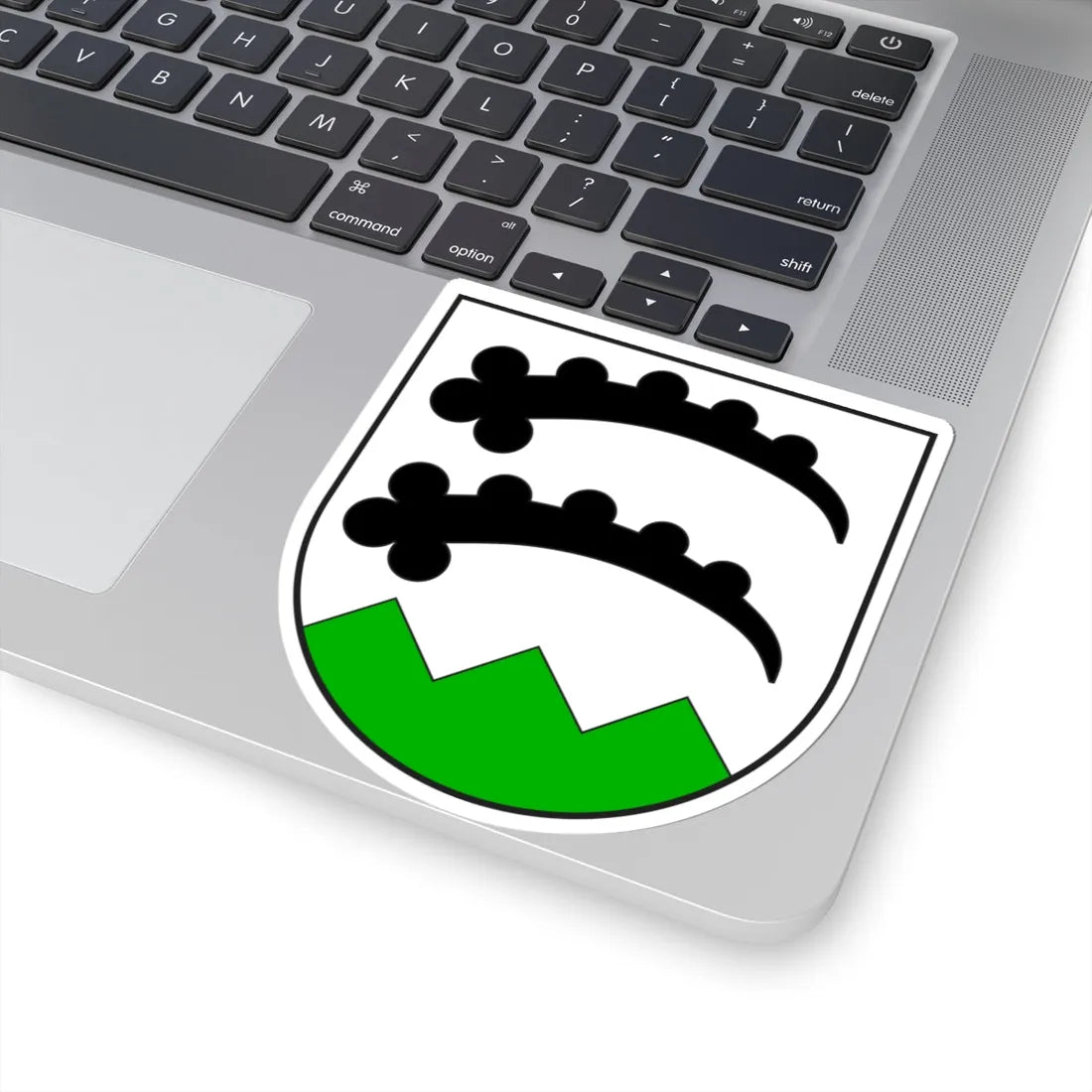 Trimmis wappen (Switzerland) (Coat of Arms) STICKER Vinyl Kiss-Cut Decal - The Sticker Space