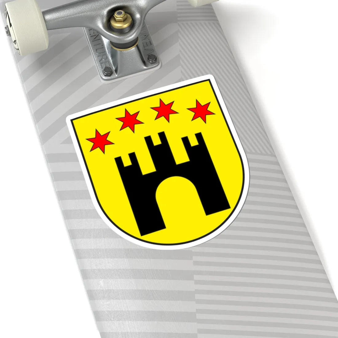 Trin wappen (Switzerland) (Coat of Arms) STICKER Vinyl Kiss-Cut Decal - The Sticker Space