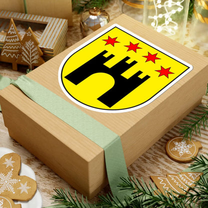 Trin wappen (Switzerland) (Coat of Arms) STICKER Vinyl Kiss-Cut Decal - The Sticker Space