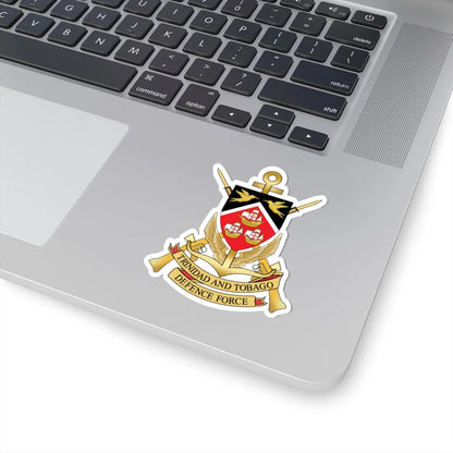 Trinidad and Tobago Defence Force emblem (Trinidad and Tobago) (Coat of Arms) STICKER Vinyl Kiss-Cut Decal - The Sticker Space