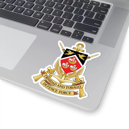 Trinidad and Tobago Defence Force emblem (Trinidad and Tobago) (Coat of Arms) STICKER Vinyl Kiss-Cut Decal - The Sticker Space