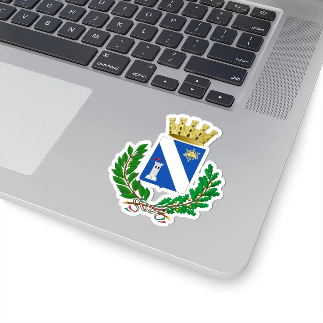 Trinitapoli-Stemma-2 (Italy) (Coat of Arms) STICKER Vinyl Kiss-Cut Decal - The Sticker Space