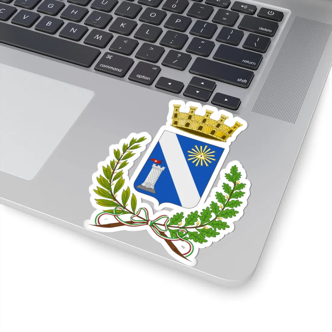 Trinitapoli-Stemma (Italy) (Coat of Arms) STICKER Vinyl Kiss-Cut Decal - The Sticker Space