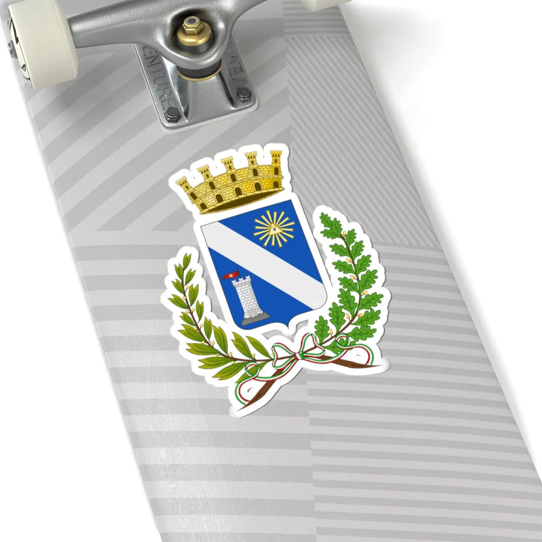 Trinitapoli-Stemma (Italy) (Coat of Arms) STICKER Vinyl Kiss-Cut Decal - The Sticker Space