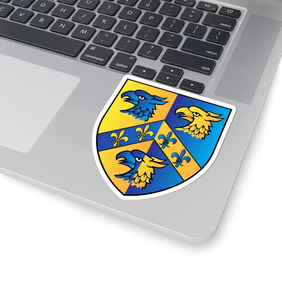 Trinity College Oxford Coat Of Arms (England) (Coat of Arms) STICKER Vinyl Kiss-Cut Decal - The Sticker Space