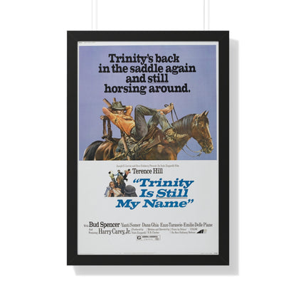 TRINITY IS STILL MY NAME 1971 - Framed Movie Poster-20" x 30"-The Sticker Space