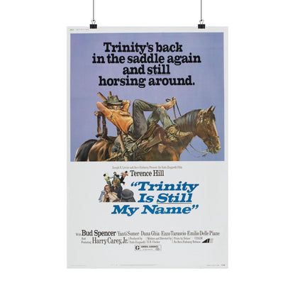 TRINITY IS STILL MY NAME 1971 - Paper Movie Poster-16″ x 24″-The Sticker Space