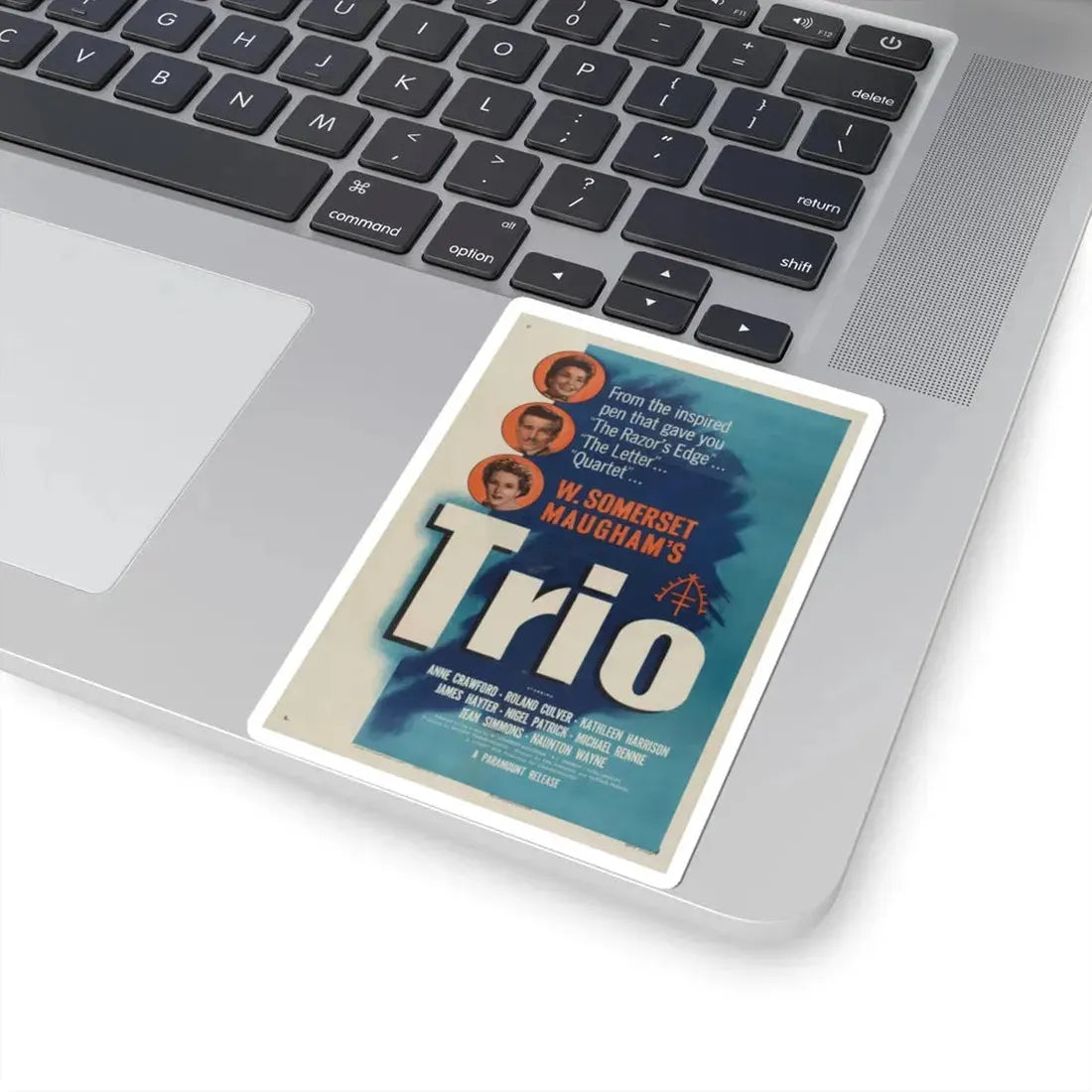 Trio 1950 Movie Poster - STICKER Vinyl Kiss-Cut Decal - The Sticker Space