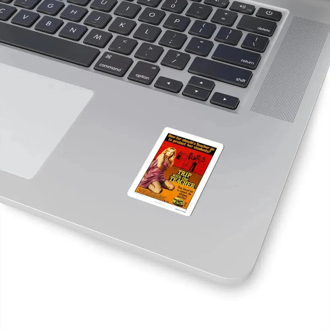 TRIP WITH THE TEACHER 1975 Movie Poster - STICKER Vinyl Kiss-Cut Decal - The Sticker Space