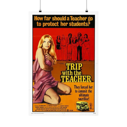 TRIP WITH THE TEACHER 1975 - Paper Movie Poster 20″ x 30″ Matte - The Sticker Space