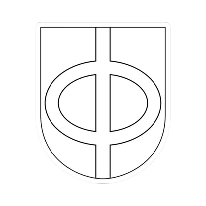 Trönö vapen (Sweden) (Coat of Arms) STICKER Vinyl Kiss-Cut Decal 2 Inch White - The Sticker Space