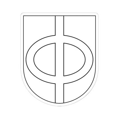 Trönö vapen (Sweden) (Coat of Arms) STICKER Vinyl Kiss-Cut Decal 6 Inch White - The Sticker Space