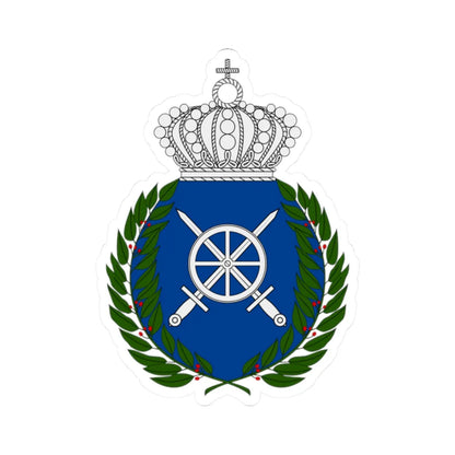 TrängKAS vapen (Sweden) (Coat of Arms) STICKER Vinyl Kiss-Cut Decal 2 Inch White - The Sticker Space