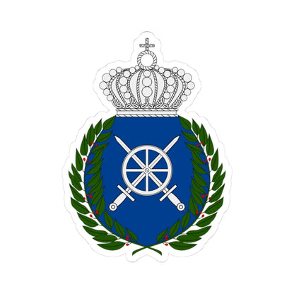 TrängKAS vapen (Sweden) (Coat of Arms) STICKER Vinyl Kiss-Cut Decal 3 Inch White - The Sticker Space