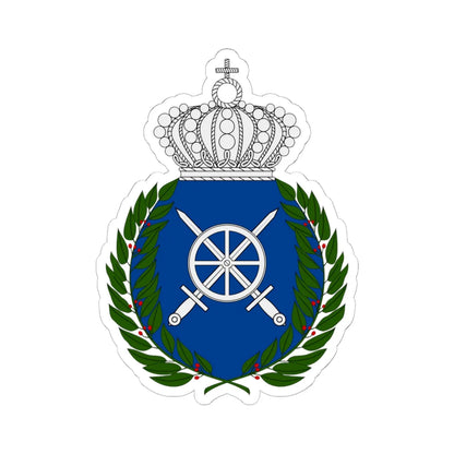 TrängKAS vapen (Sweden) (Coat of Arms) STICKER Vinyl Kiss-Cut Decal 6 Inch White - The Sticker Space