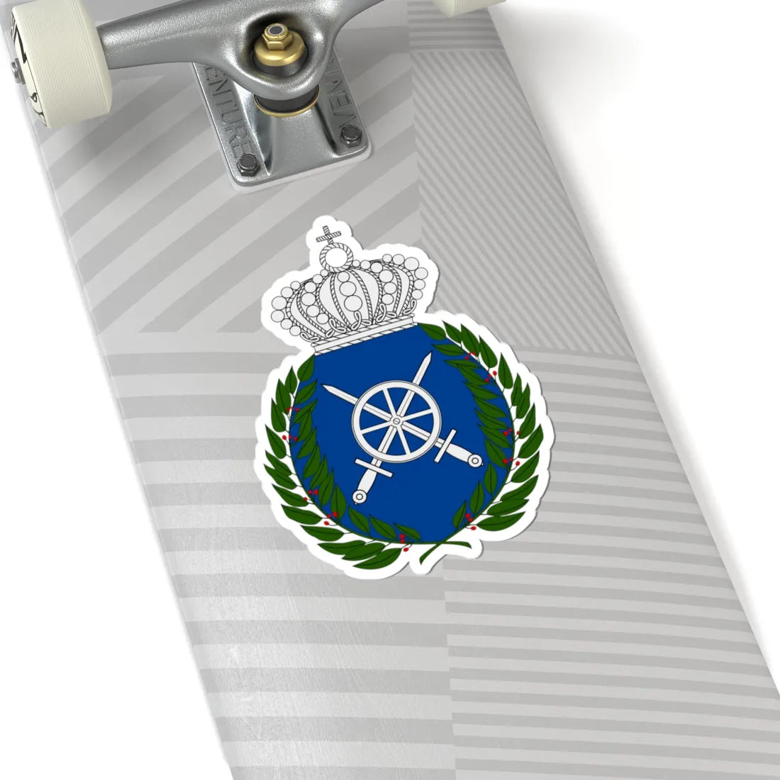 TrängKAS vapen (Sweden) (Coat of Arms) STICKER Vinyl Kiss-Cut Decal - The Sticker Space