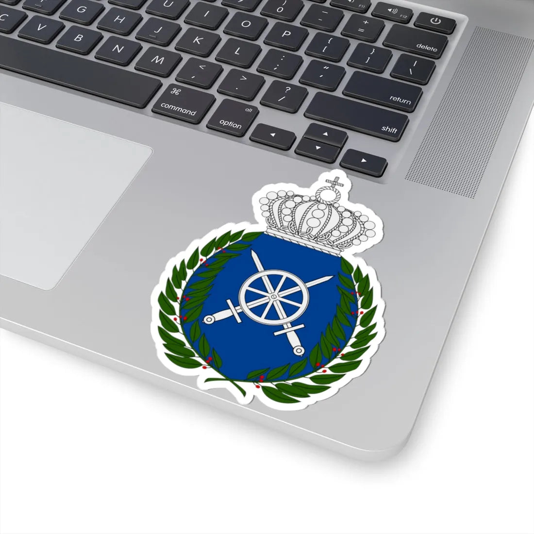 TrängKAS vapen (Sweden) (Coat of Arms) STICKER Vinyl Kiss-Cut Decal - The Sticker Space