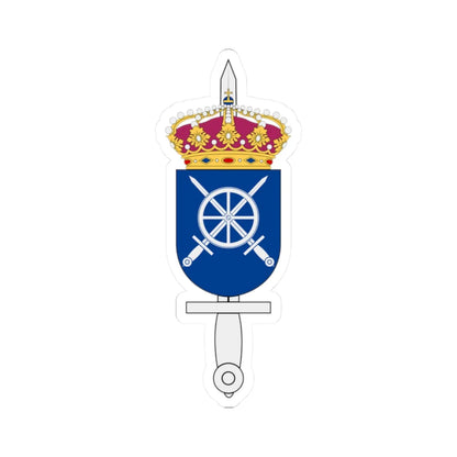 Trängregementet vapen (Sweden) (Coat of Arms) STICKER Vinyl Kiss-Cut Decal 2 Inch White - The Sticker Space
