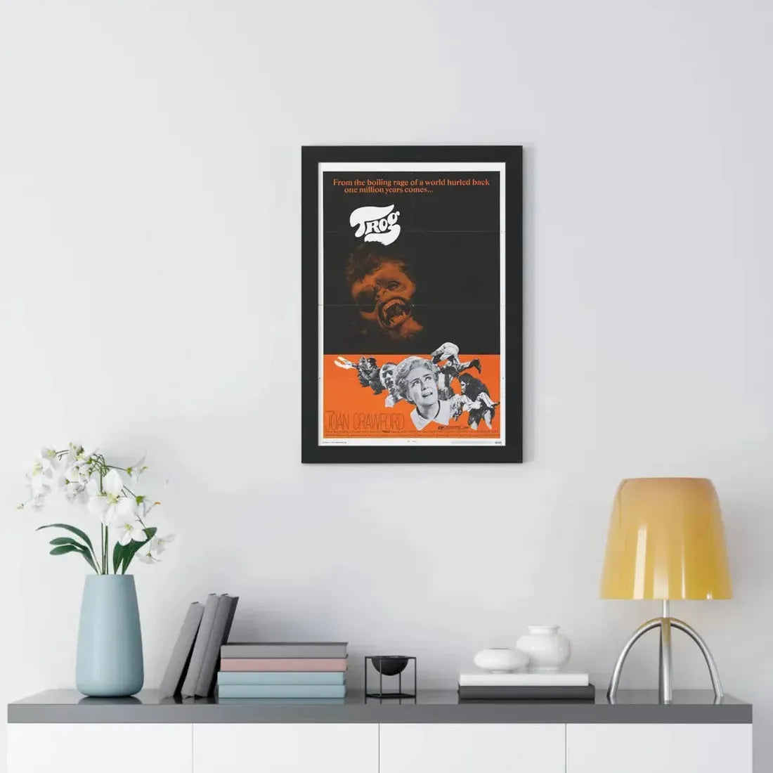 TROG 1970 - Framed Movie Poster - The Sticker Space