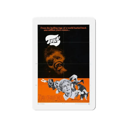 TROG 1970 Movie Poster - Refrigerator Magnet 3 Inch - The Sticker Space