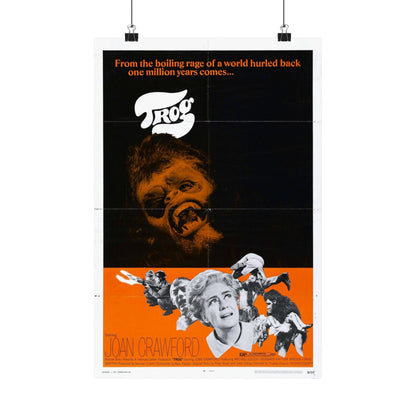 TROG 1970 - Paper Movie Poster-12″ x 18″-The Sticker Space