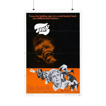TROG 1970 - Paper Movie Poster 24″ x 36″ Matte - The Sticker Space