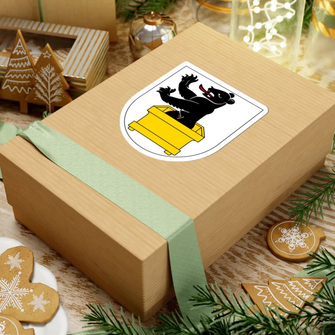 Trogen AR Wappen (Switzerland) (Coat of Arms) STICKER Vinyl Kiss-Cut Decal - The Sticker Space