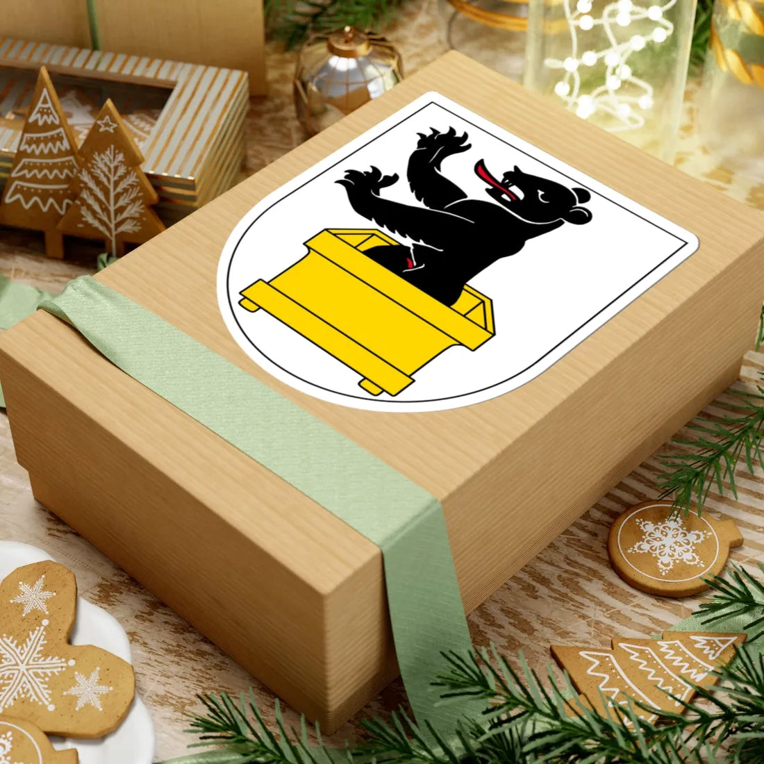 Trogen AR Wappen (Switzerland) (Coat of Arms) STICKER Vinyl Kiss-Cut Decal - The Sticker Space