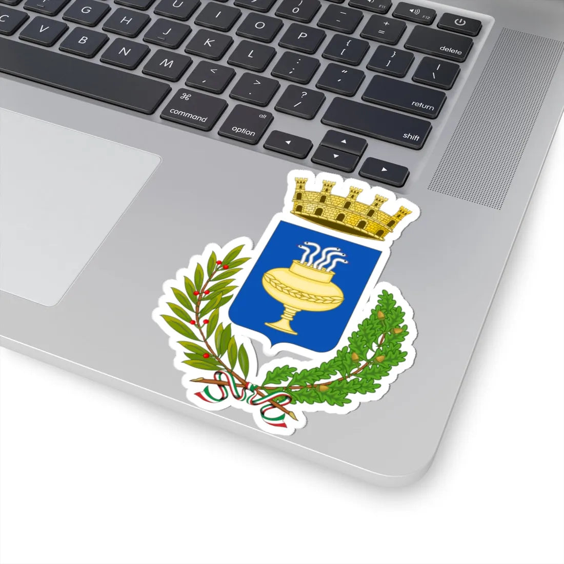 Troia Italia-Stemma (Italy) (Coat of Arms) STICKER Vinyl Kiss-Cut Decal - The Sticker Space