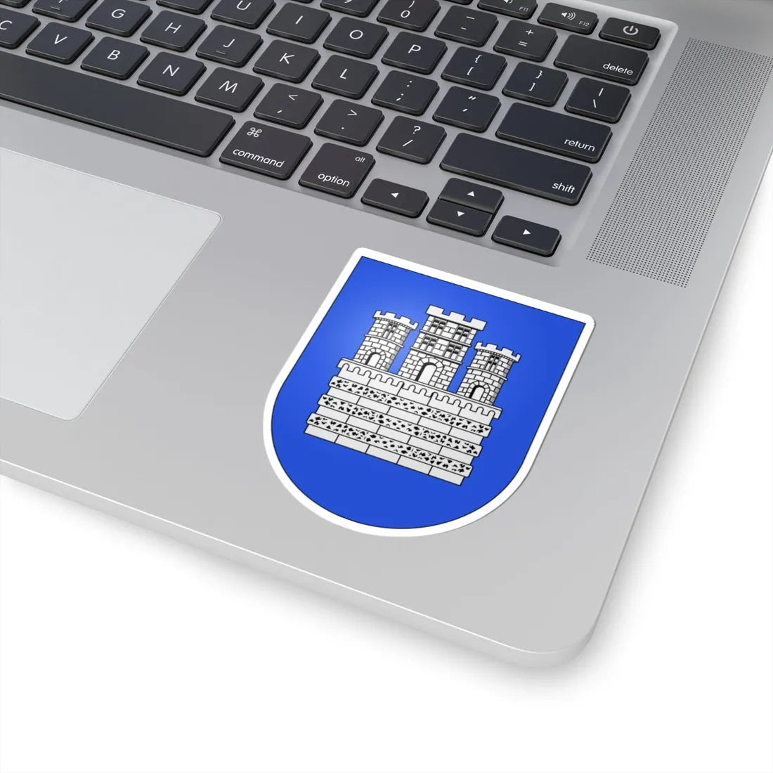 Troinex-coat of arms (Switzerland) (Coat of Arms) STICKER Vinyl Kiss-Cut Decal - The Sticker Space